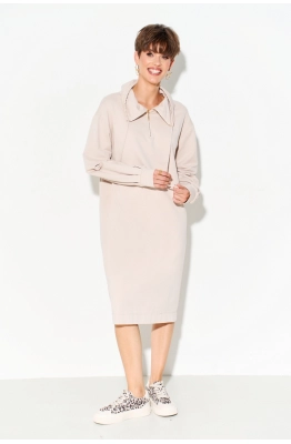 Платье Foxy Fox 1563 бежевый Платье Foxy Fox 1563 бежевый