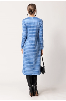 Платье Golden Valley 44055-1 голубой Платье Golden Valley 44055-1 голубой