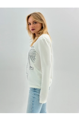 Джемпер DEVITA 8001 молочный 