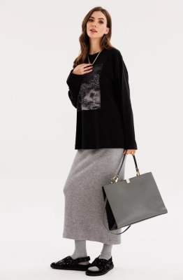 Юбка EOLA 2694.1 серый 