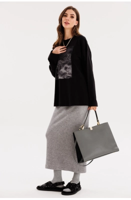 Юбка EOLA 2694.1 серый 