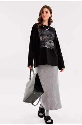 Юбка EOLA 2694.1 серый 