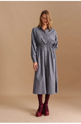 Платье ELLETTO LIFE 1041 серо-фиолетовый  Платье ELLETTO LIFE 1041 серо-фиолетовый