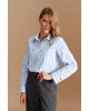 Блуза ELLETTO LIFE 3742 голубой Блуза ELLETTO LIFE 3742 голубой