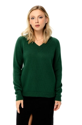Джемпер RomGil РВ0016-ХЛ2 темно-зеленый 