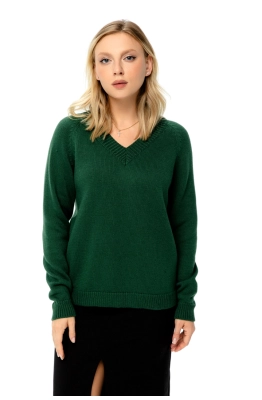 Джемпер RomGil РВ0016-ХЛ2 темно-зеленый 
