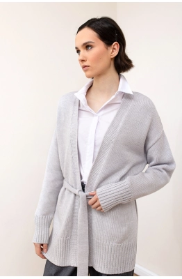 Кардиган RomGil РВ0102-ШЕ5 светло-серый 
