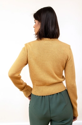 Джемпер RomGil РВ0116-ШЕ5 соломенный Джемпер RomGil РВ0116-ШЕ5 соломенный