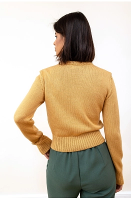 Джемпер RomGil РВ0116-ШЕ5 соломенный Джемпер RomGil РВ0116-ШЕ5 соломенный