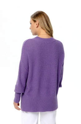 Джемпер RomGil РВ0117-ШЕ5 сиреневый 