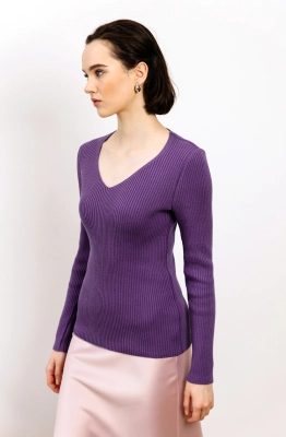 Джемпер RomGil РВ0118-ХЛ5  темно-пурпурный 