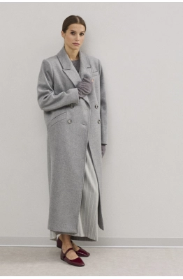 Пальто DAVA 7001 серый  Пальто DAVA 7001 серый