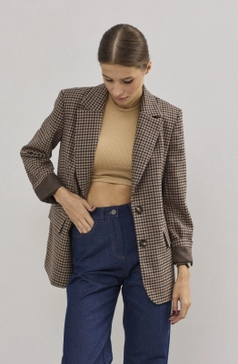 Жакет DAVA 3133 шоколадный