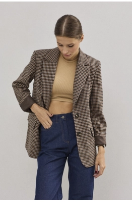 Жакет DAVA 3133 шоколадный Жакет DAVA 3133 шоколадный