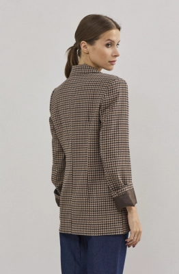 Жакет DAVA 3133 шоколадный Жакет DAVA 3133 шоколадный