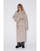 Пальто PiRS 5372 светло-бежевый Пальто PiRS 5372 светло-бежевый