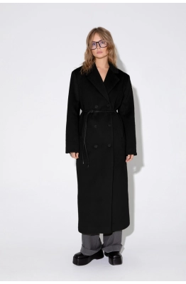 Пальто PiRS 5372 черный  Пальто PiRS 5372 черный