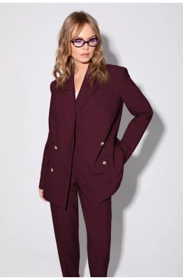 Жакет PiRS 5393 марсала  Жакет PiRS 5393 марсала