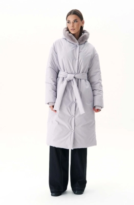 Пальто Фантазия Мод 4909 серый  Пальто Фантазия Мод 4909 серый