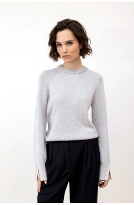 Джемпер RomGil РВ0101-ШЕ5 светло-серый 
