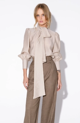 Блуза PiRS 5496 бежевый  