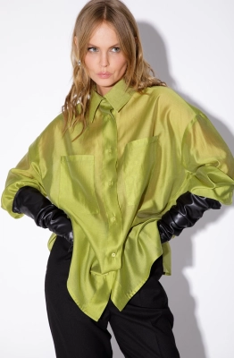 Рубашка PiRS 5531 лайм 