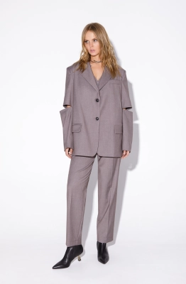 Костюм-двойка PiRS 5533 серо-бежевый меланж 