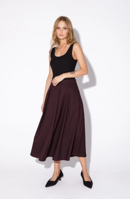 Юбка PiRS 5569 бургунди 