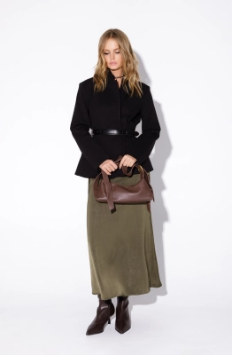 Юбка PiRS 5571 хаки 