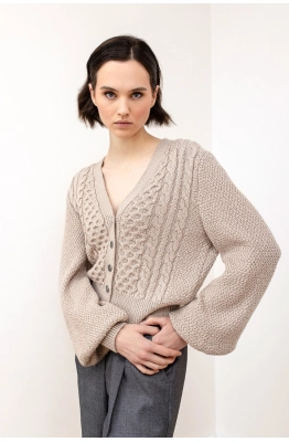 Жакет RomGil РВ0104-ШЕ5 светло-бежевый 