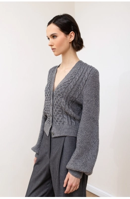 Жакет RomGil РВ0104-ШЕ5 серый 