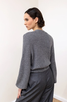 Жакет RomGil РВ0104-ШЕ5 серый Жакет RomGil РВ0104-ШЕ5 серый