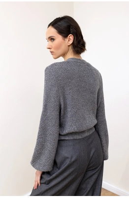 Жакет RomGil РВ0104-ШЕ5 серый 