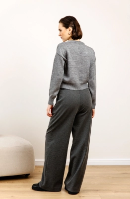 Джемпер RomGil РВ0107-ШЕ5 темно-серый Джемпер RomGil РВ0107-ШЕ5 темно-серый