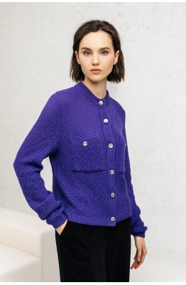 Жакет RomGil РВ0113-ШЕ5 глубокий фиолетовый 