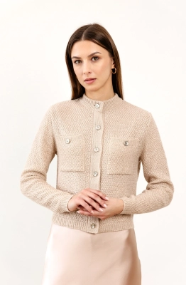 Жакет RomGil РВ0113-ШЕ5 светлый опаловый 