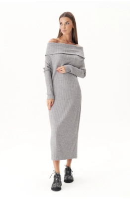 Платье Фантазия Мод 4948 серый 