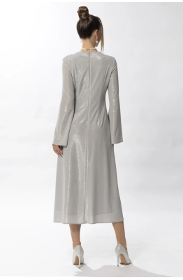 Платье Golden Valley 44084 серебро  Платье Golden Valley 44084 серебро