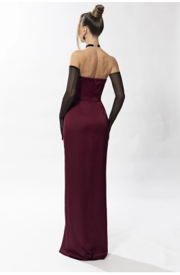 Платье Golden Valley 44241 бордовый 