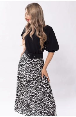 Платье Golden Valley 6683 черно-белый Платье Golden Valley 6683 черно-белый