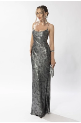 Платье Golden Valley 44239 серебро 