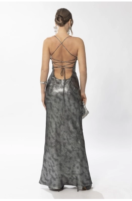 Платье Golden Valley 44239 серебро 