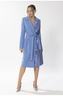 Платье Golden Valley 44156 голубой  Платье Golden Valley 44156 голубой