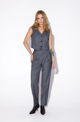 Костюм-тройка PiRS 5534 серый 