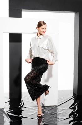 Юбка ELLETTO LIFE 2315 черный   Юбка ELLETTO LIFE 2315 черный