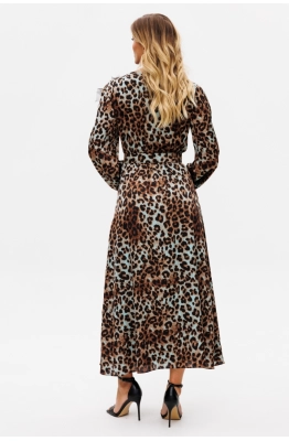 Платье EOLA 2750 изумруд леопард   Платье EOLA 2750 изумруд леопард