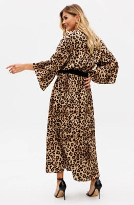 Платье EOLA 2753 лео бежевый  Платье EOLA 2753 лео бежевый