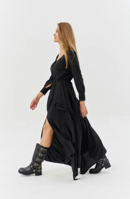 Платье SODA 2879 черный  Платье SODA 2879 черный