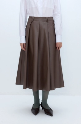 Юбка PiRS 5669 мокко  Юбка PiRS 5669 мокко