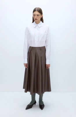 Юбка PiRS 5669 мокко  Юбка PiRS 5669 мокко